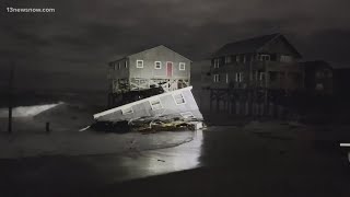 Eighth home to collapse in Rodanthe [upl. by Nordna]