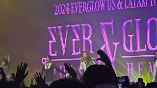 EVERGLOW IN BRAZIL  Ment 2\ oh Ma Ma God\ Nighty Night\ Everglow PULSE amp HEART tour 13102024 [upl. by Azzil]