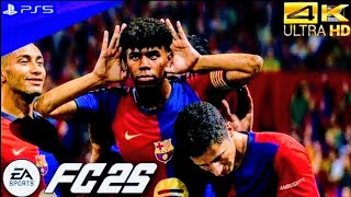 EA SPORTS FC 25  PARIS ST GERMAIN Vs FC BARCELONA  UCL 2024  Gameplay PS5 4K60 [upl. by Blainey]