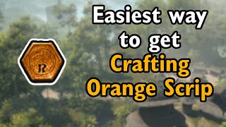 Easiest Way to get Orange Crafting Scrip in FF14 Dawntrail [upl. by Riamu]