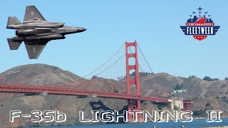 Fleet Week SF 2023 Experience the Power of the F35 Fighter Jet [upl. by Yecart]