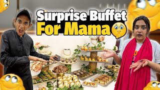 Surprise Buffet For Mama 😍  Revealing some secrets of life 🥹🙏  Mama rone lag gai 🙂 [upl. by Rotsen]