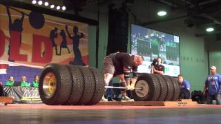 Brian Shaw Ties World Record Deadlift 1128 Pound Deadlift [upl. by Tsirc813]