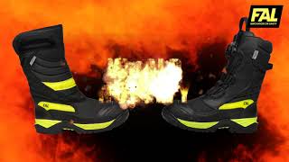 WORLDWIDE EXCLUSIVE innovative fullytextile fire fighter boots [upl. by Macilroy405]