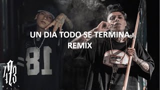 UN DIA TODO SE TERMINA REMIX KARAOKE TORNILLO X SANTA FE KLAN [upl. by Idram614]