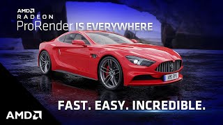 Radeon™ ProRender Fast Easy Incredible [upl. by Abisha]