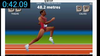 QWOP speedrun 012569 [upl. by Jehial318]