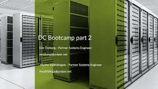 Datacenter Bootcamp Intent Based Networking with Apstra [upl. by Normac]