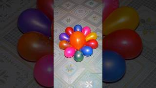 ASMR Beautiful Water Color  balloon pop video balloon asmr viralshorts [upl. by Benny]