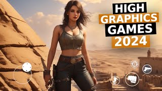 Top 10 New High Graphics Games for Android amp iOS 2024  Upcoming Games 2024 [upl. by Nita]