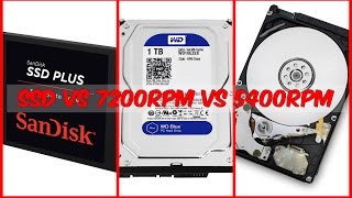 WD  5400 rpm vs 7200 hard drive Spanish [upl. by Brnaby]