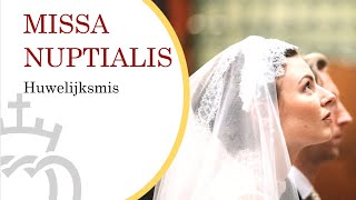 Nuptial Latin Mass  Traditional Catholic Wedding [upl. by Carma]