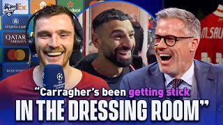 Andy Robertson reveals what Liverpool really think of Carraghers Salah comments 👀  UCL Today [upl. by Larry]