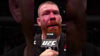 Emotional retirement from Paul Felder shorts ufc paulfelder [upl. by Noni]