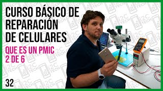 32 CURSO DE REPARACION DE CELULARES ¿Qué es un PMIC o IC DE POWER de un celular 💡📱👌 [upl. by Aleusnoc]