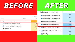 Fix Desktop Windows Manager DWMexe High Memory amp CPU Usage  How To [upl. by Aedni]