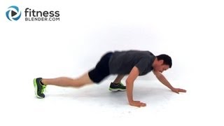 Blenders HIIT Harder Quick amp Intense Bodyweight HIIT Cardio Workout [upl. by Krista311]