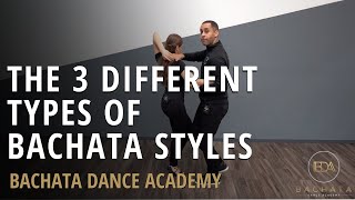 The 3 Different Types Of Bachata Styles  Dominican Urban Sensual Bachata Examples [upl. by Ahtekahs]