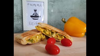 PANINI MAISON AU POULET CURRY 🌯 [upl. by Natty]