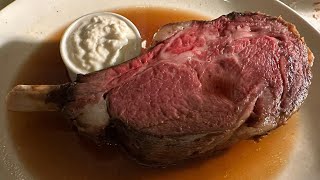 801 Chophouse Prime Rib St Louis Missouri August 2024 [upl. by Aicad252]