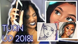 My Favorite Drawings 2017 Recap  New Year Inspiration  2018 TURN UP ﾉ≧∀≦ﾉ [upl. by Raina]