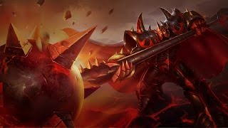 Skin Mordekaiser Infernal  League of Legends [upl. by Shirlene457]