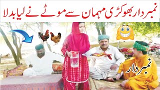 Bhokha Mehman  Number Daar Comedy 2024  New funny Comedy Videos 2024  fuuny videos by zn tv jhang [upl. by Trinette]