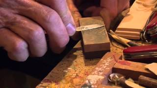 How To Sharpen A Knife With Author Chris Lubkemann  Part 1 of 2 [upl. by Aidole]