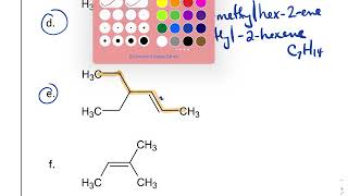 Alkenes and Alkynes nomenclature [upl. by Nnaear645]