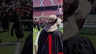 Students Walk Out with Palestinian Flags during Stanford Commencement 2024 palestine stanford [upl. by Perlis]