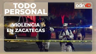 Jornada violenta bloqueos en Zacatecas [upl. by Anide616]