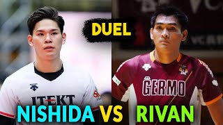 Rivan vs Yuji Nishida Flash Back pertemuan di Liga Jepang [upl. by Martell934]