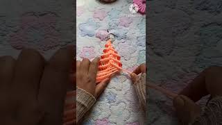 diy tree keychain how to make mini tree keychaindiymacrametutorial [upl. by Anceline]