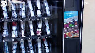 UC San Diego Using Vending Machines To Dispense COVID19 Tests [upl. by Roselin]