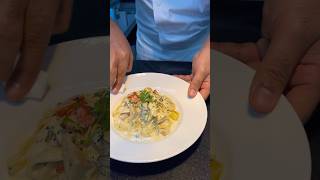 Fettuccine pasta dish for commi food trail  Simple pasta dish for beginners [upl. by Pournaras45]