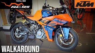 2024 KTM RC 125 Walkaround Review  Price mileage features specs [upl. by Portia]