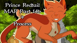 Prince Redtail Warrior Cats AU MAP Part 14b  Process [upl. by Llet351]