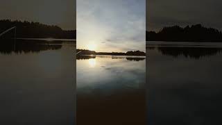 UL fiske fiske fishing ulfiske ulfishing sunset norrland lake [upl. by Noicpesnoc]