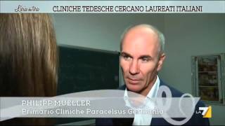 Cliniche tedesche cercano laureati italiani [upl. by Camilia]