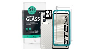 Realme GT 2 Pro 5G Tempered glass ibywind Protector With Easy Install Kit And Camera Lens Protector [upl. by Everett532]