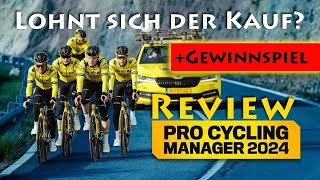 Pro Cycling Manager 2024 Review amp Gewinnspiel  Lohnt sich der Kauf [upl. by Nereil]