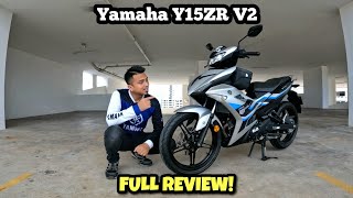 Yamaha Y15ZR V2 Special Episode  FULL REVIEW  TOP SPEED  GPS [upl. by Ulrica]