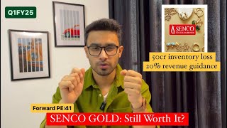 Senco Gold Q1FY25 Business Analysis is the stock still fairly valued More upside [upl. by Naujad]