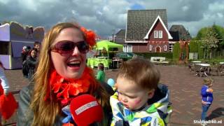 Koningsdag in Mierlo Gilde vaandels en vrijmarkt [upl. by Klaus605]