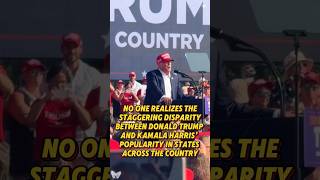 No one realizes the staggering between Donald Trump and Kamala Harrisshorts celebrity usa [upl. by Balthazar239]