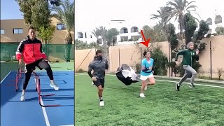 DONT IGNORE Ons Jabeur Tennis Footwork Drills [upl. by Lole]