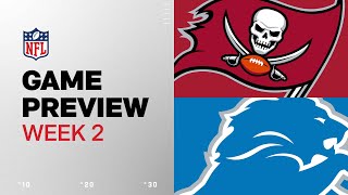 Tampa Bay Buccaneers vs Detroit Lions  2024 Week 2 Game Preview [upl. by Black]