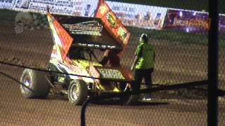 Kelly Linigen  taking my steering wheel and heading home  Sydney Speedway  Rockdog Racing [upl. by Sandye732]