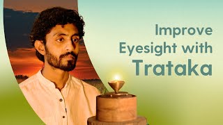 Trataka Meditation to improve eyesight amp build focus  10 minutes [upl. by Sherer]