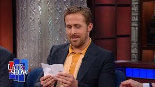 Ryan Gosling Asks Stephen A Lord Of The Rings Question From His Mom [upl. by Niboc]